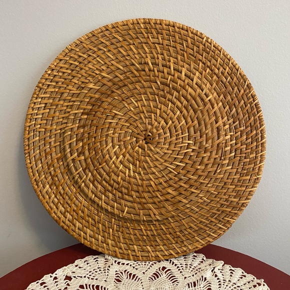 Set of 2 wicker placemats - Picture 2 of 4